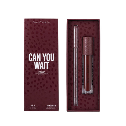 Can You Wait Lip Duo